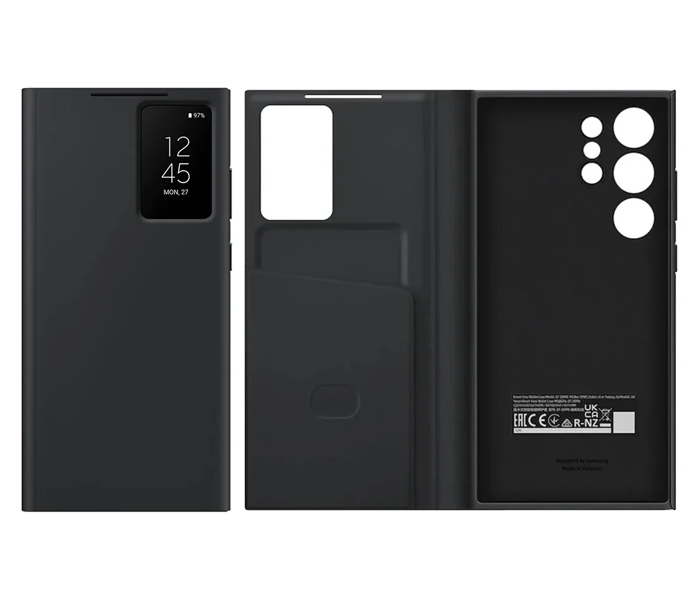 SAMSUNG - 純正 Galaxy S23 Ultra スマートビューウォレットケース 01 Galaxy S23 Ultra ケース 純正 スマートビュー ウォレット Smart