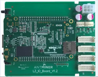 

Free Shipping Used ANTMINER L3+ Control Board Motherboard Include IO board and BB Board Suitable For ANTMINER L3+ L3++