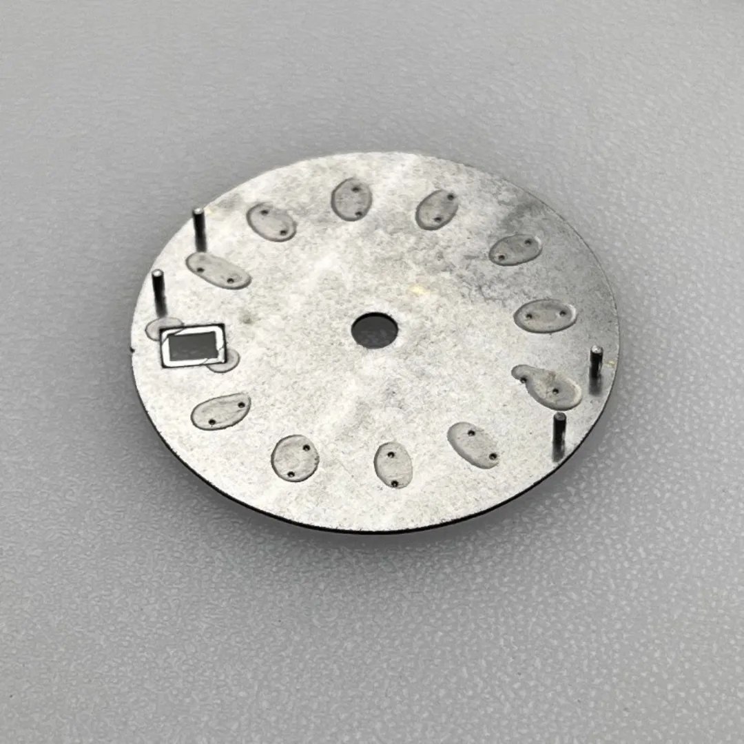 Watch Dial Accessories Watch Face Accessories 28.5mm DIY Log Dial for NH35 Movement