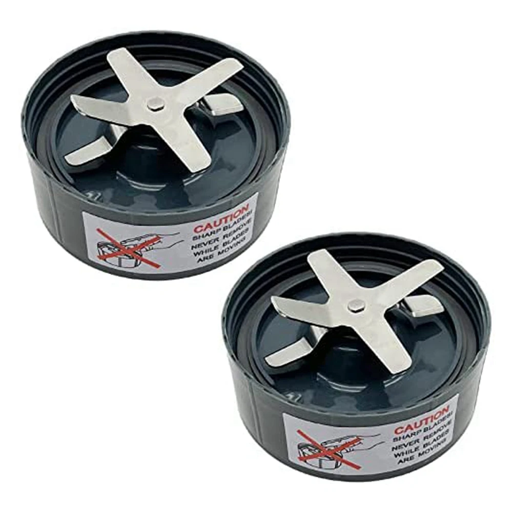 2Pack Blender Extractor Cross Blade Replacement Parts for NutriBullet ...