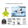 Rc Plane New Bm22 Four Channel Large F22 Fighter Fixed Wing Remote Control Foam Electric Model Aircraft Glider Toy Gift 5