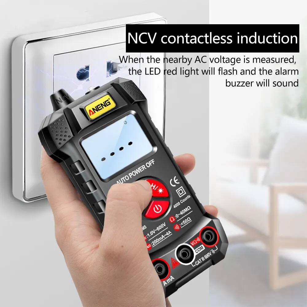 Digital Multimeter Multimeter Tester ANENG M167 Digital Mini Multimeter Profesional 4000 Counts AC/DC Electrical Instruments Tester Auto Range Meter Multimetro Tool