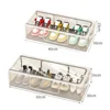 PVC Shoe Storage Foldable Shoes Bags Large Capacity Portable Space Saving Shoes Dust-proof Water-proof Transparent Storage Box 6