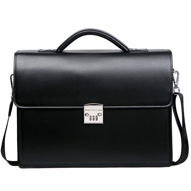 Password Lock Business Briefcase Men Messenger Bag Men's Handbags