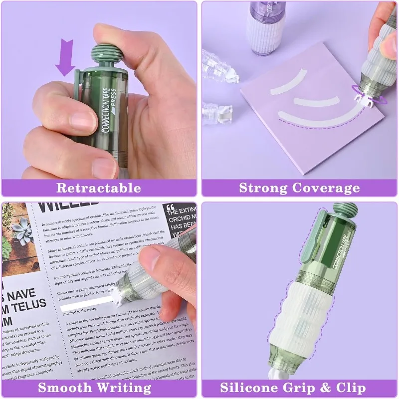 Double Sided Adhesive Quick Dry Dot Sticker Dot Glue Pen DIY Glue Stationery School Office Supplies