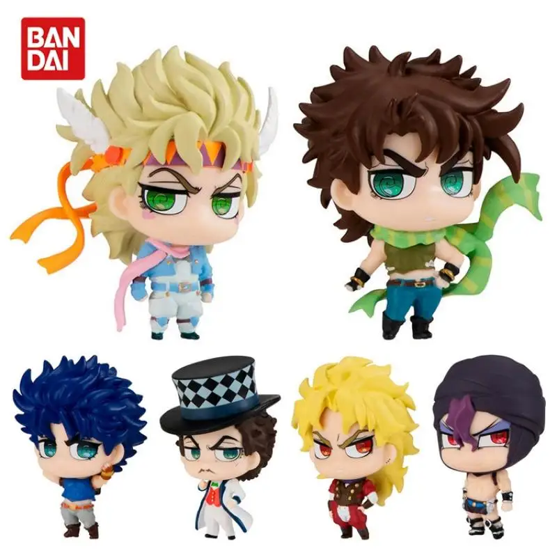 

Jojo's Bizarre Adventure Figures Dio Gashapon Kars Caesar Josef Joestar Action Figures Q Version Kawaii Gifts Model Toy