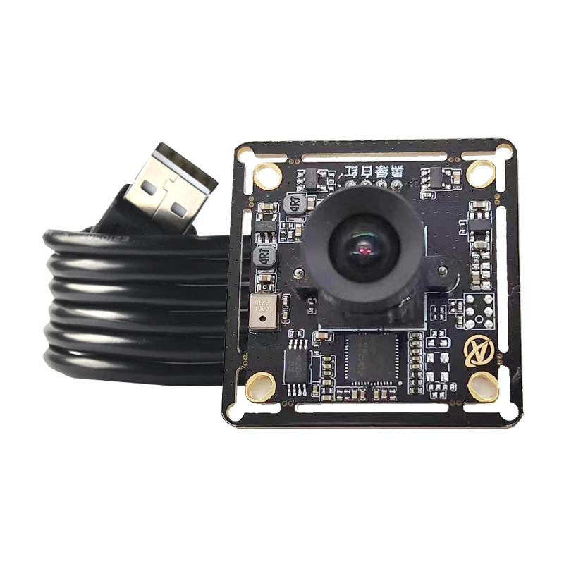 

5MP HD CMOS IMX335 Low Illumination FF 90° USB Camera Module 30FPS Built-in Digital Mic MJPEG, YUY2