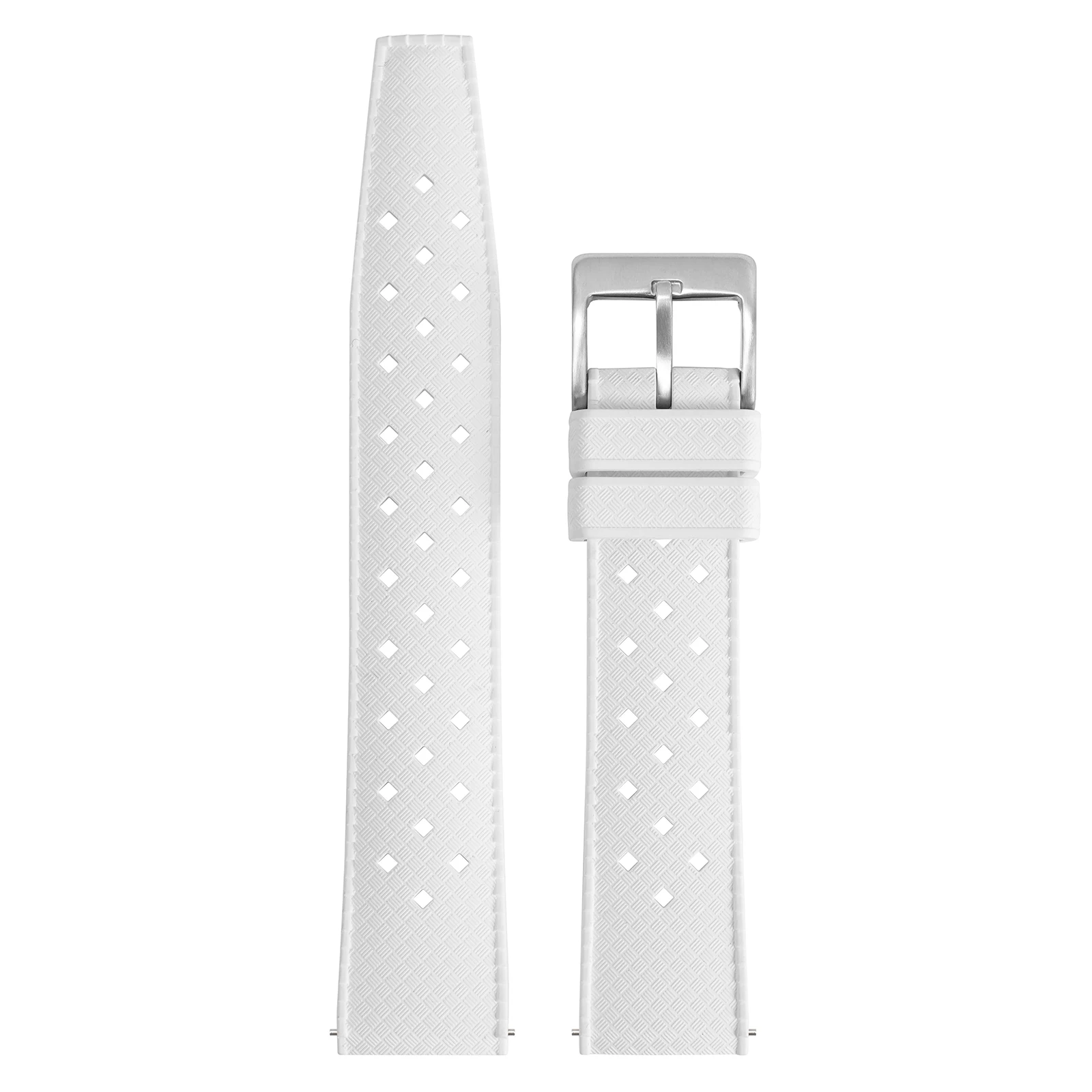 WATCHDIVES Premium FKM Rubber Tropical Watch Strap with Fast Release