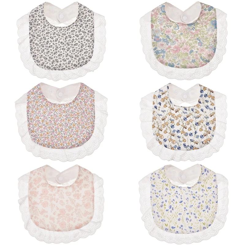 

Практичный нагрудник для кормления ребенка, небольшой шейный платок, водопоглощающий слюнявчик, мягкая и дышащая ткань для