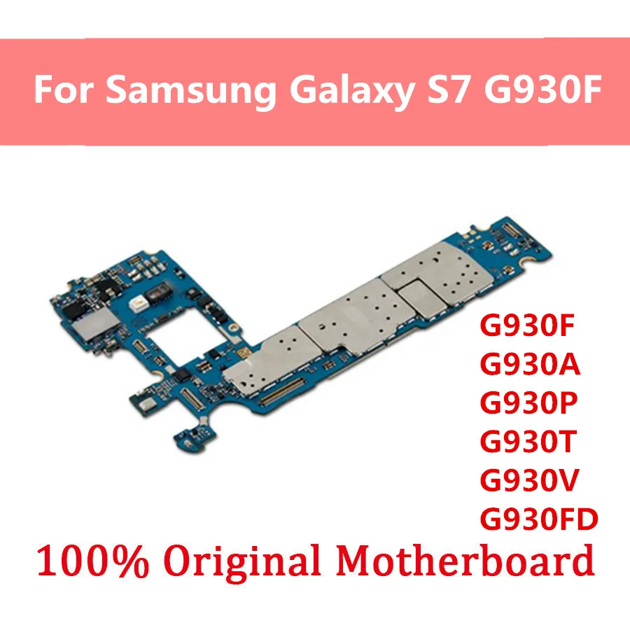 Материнская плата 32 ГБ для Samsung Galaxy S7 Edge G935F G935FD G930F G930FD 1 SIM 2 SIM-карты