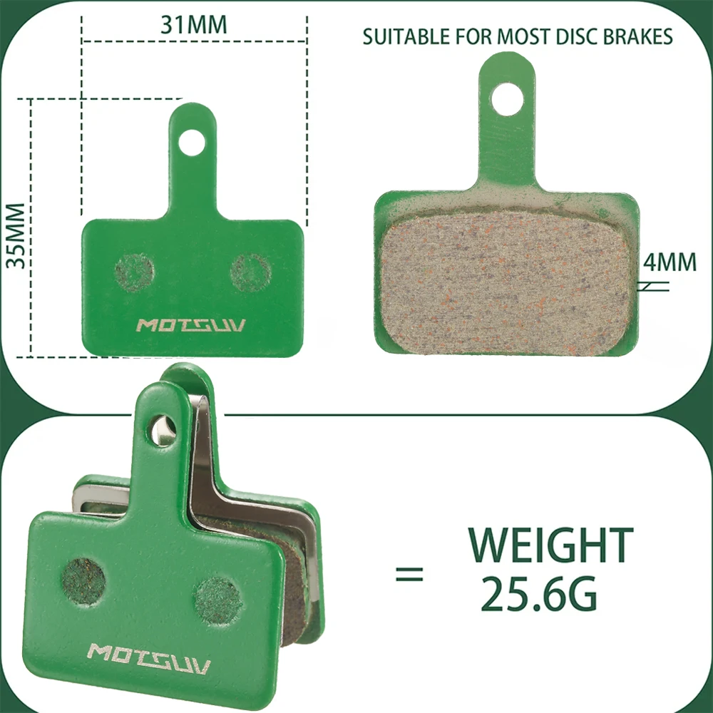 Bicycle Ceramics Disc Brake pad for SHIMANO M375 M415 M416 M445 M446 M465 M475 M485 M487 M87 M495 M501 M525 M575 Bike Disc Brake bicycle disc brake pads brake pads bike brake pads