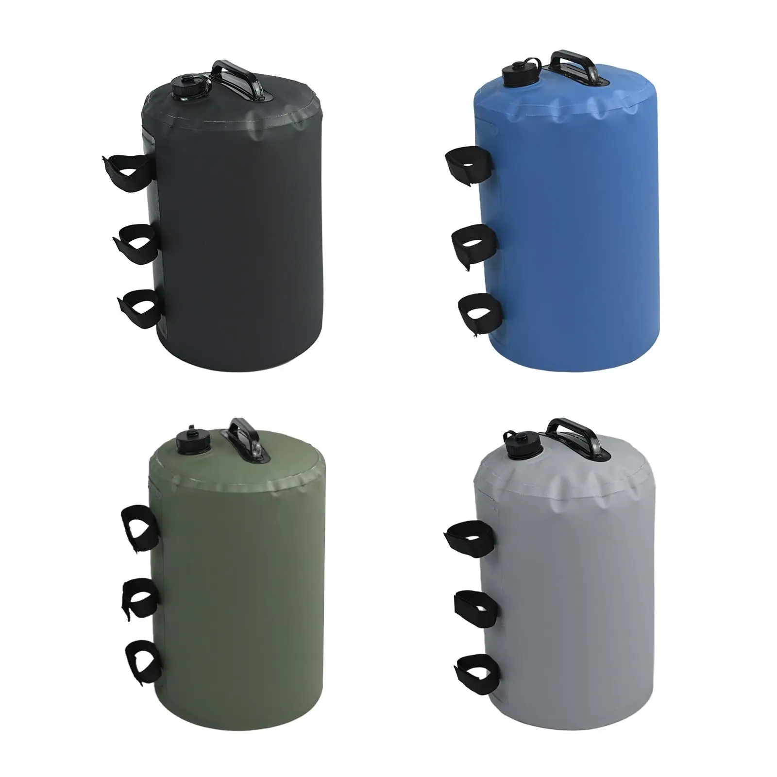 Canopy Weight Bag Windproof Canopy Sandbag Easy Carrying Multiuse Tent Fixed Water Bag for Beach Sun Shelter Gazebos Garden