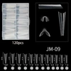 New 150pcs Dual Forms Nail Mold with Edges Inside Acrylic False Nails Tips Quick Building Gel Mold Extension Top Upper Forms 2