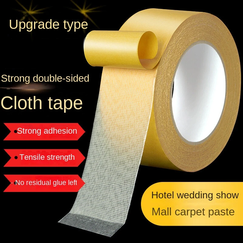 Double Sided Tape Heavy Duty High Tack Non Marking Tape Removable No Residue Easy Tear Suitable For Carpet Home Decor Aliexpress
