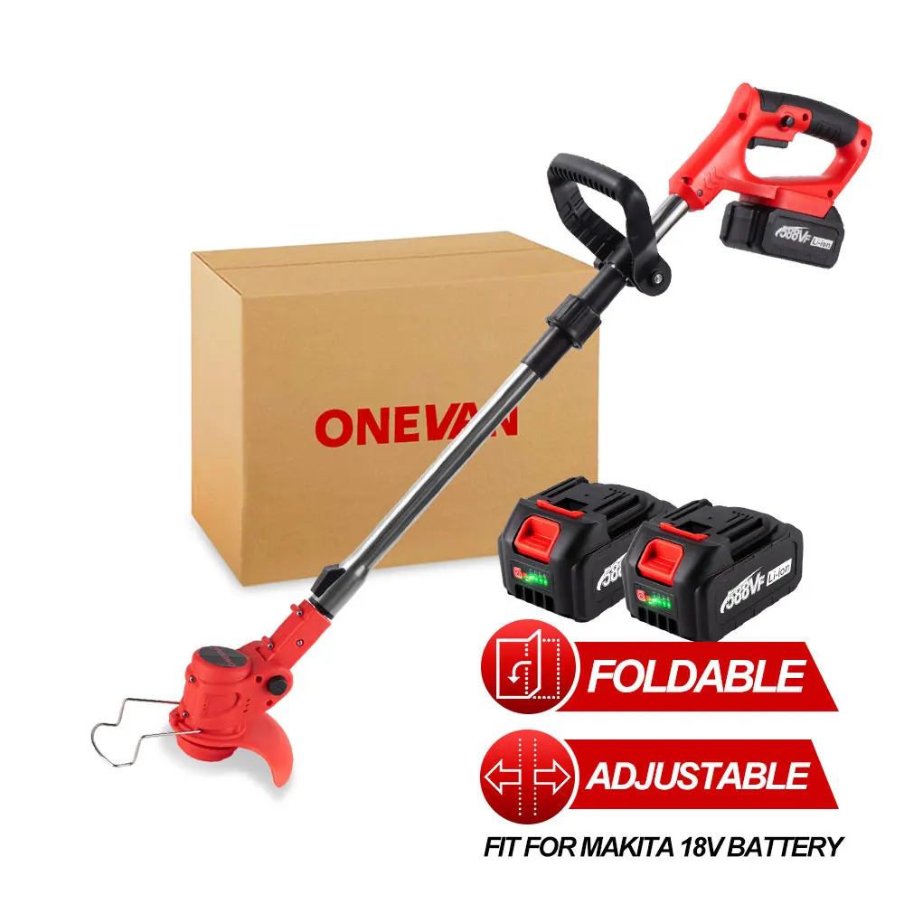 Onevan 2500w 20000rpm Electric Lawn Mower Foldable Grass Trimmer