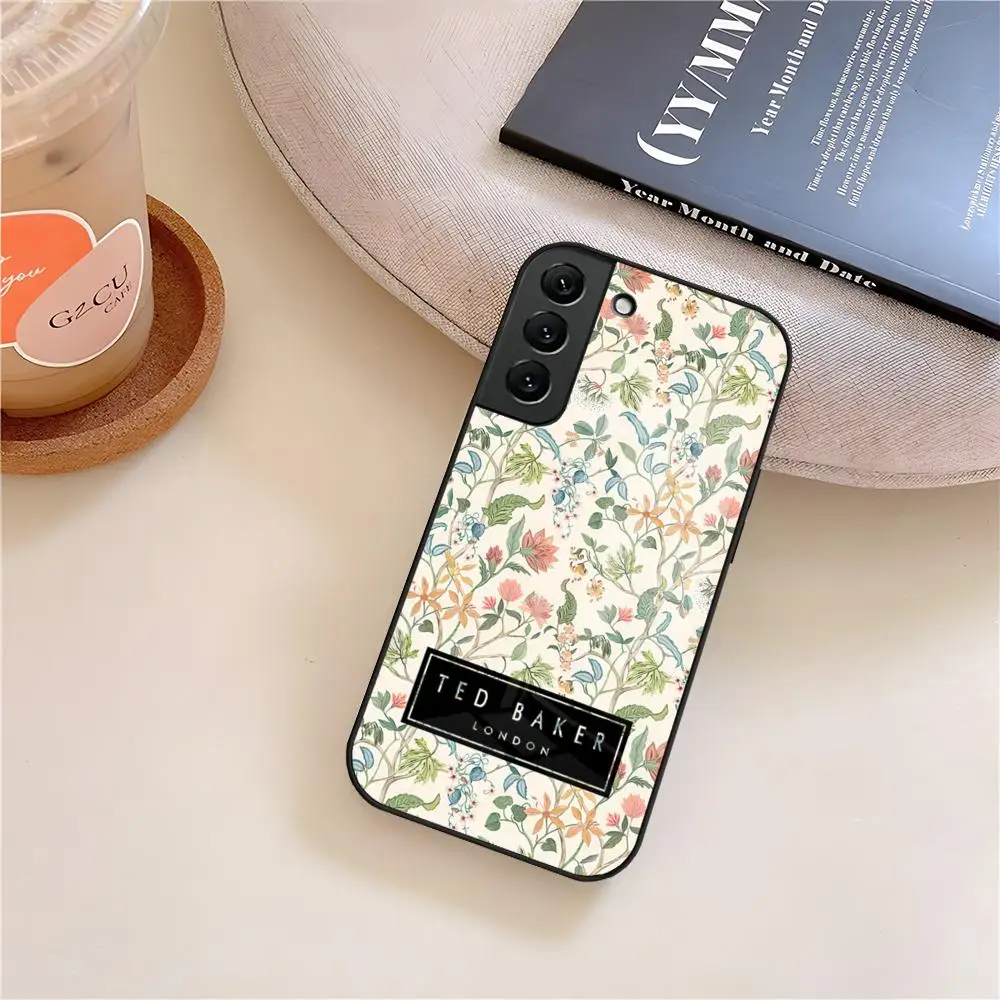 Flower T-TedS Design-Bakers Glass Phone Case - Fashion Brand Collection
