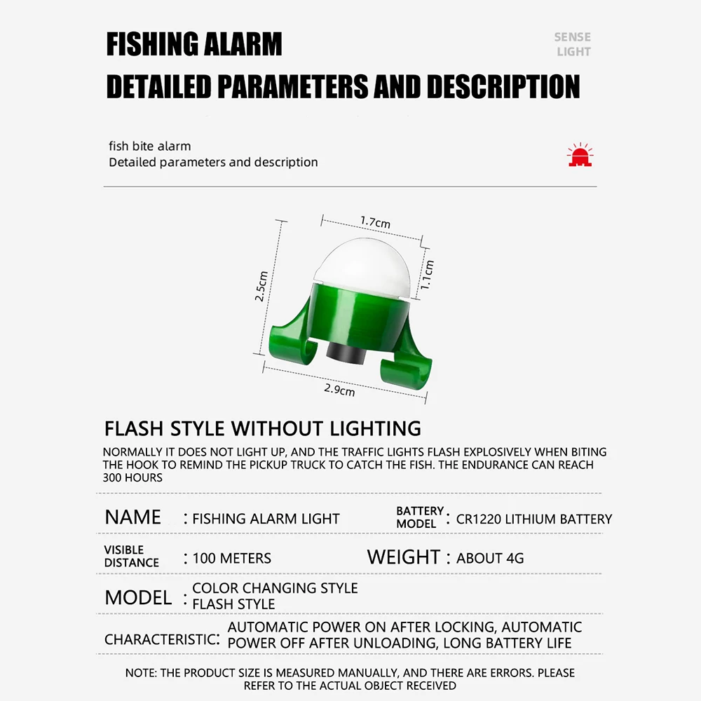 Fishing Bite Alarm Night Smart Reminder Electronic LED Light Alert  Indicator Line Gear Fish Bite Lights Outdoor Fishing Tools - AliExpress