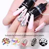 BORN PRETTY 10g Gel Nail Glue for Rhinestones for Nails Super Adhesive NO Wipe Nail Gem Glue 3D Crystals Beads Diamonds Sticker 5