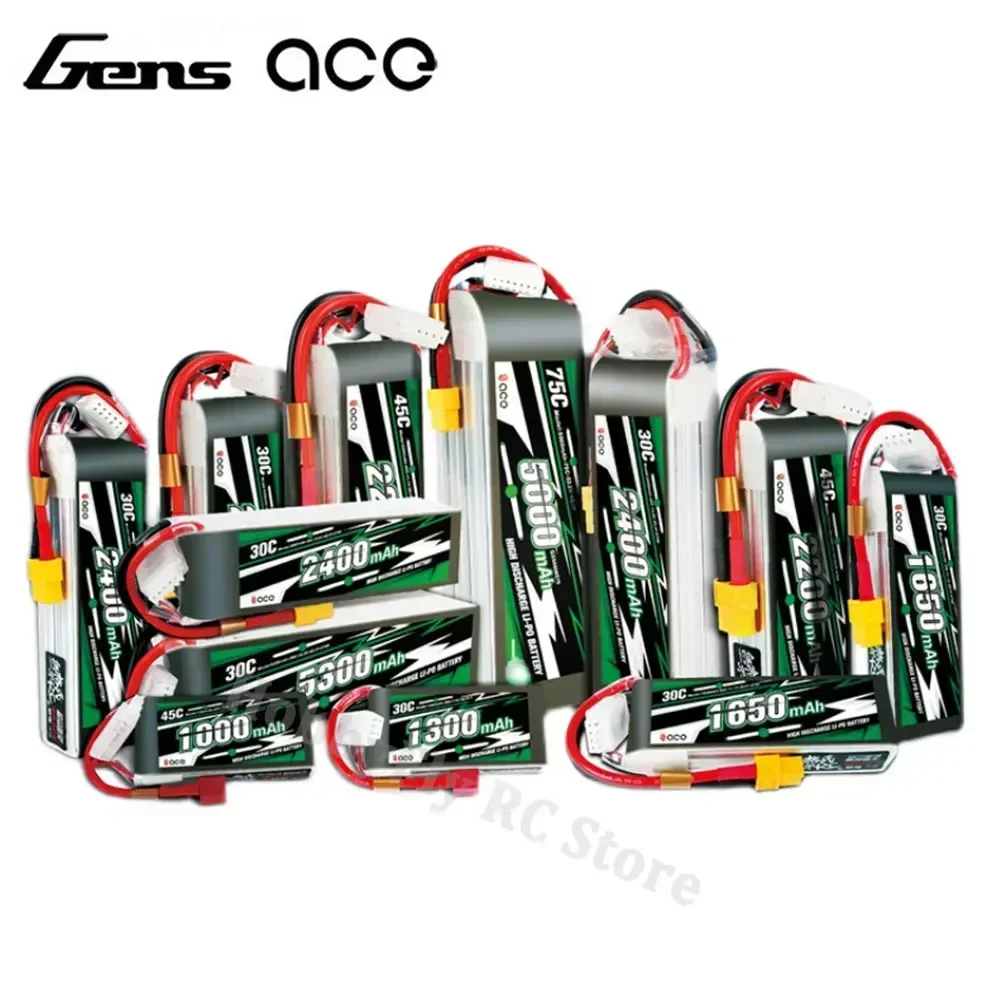 Batterie LiPo RC 2S 3S 4S 2200-2400mAh 30C-45C XT60/T-Connect