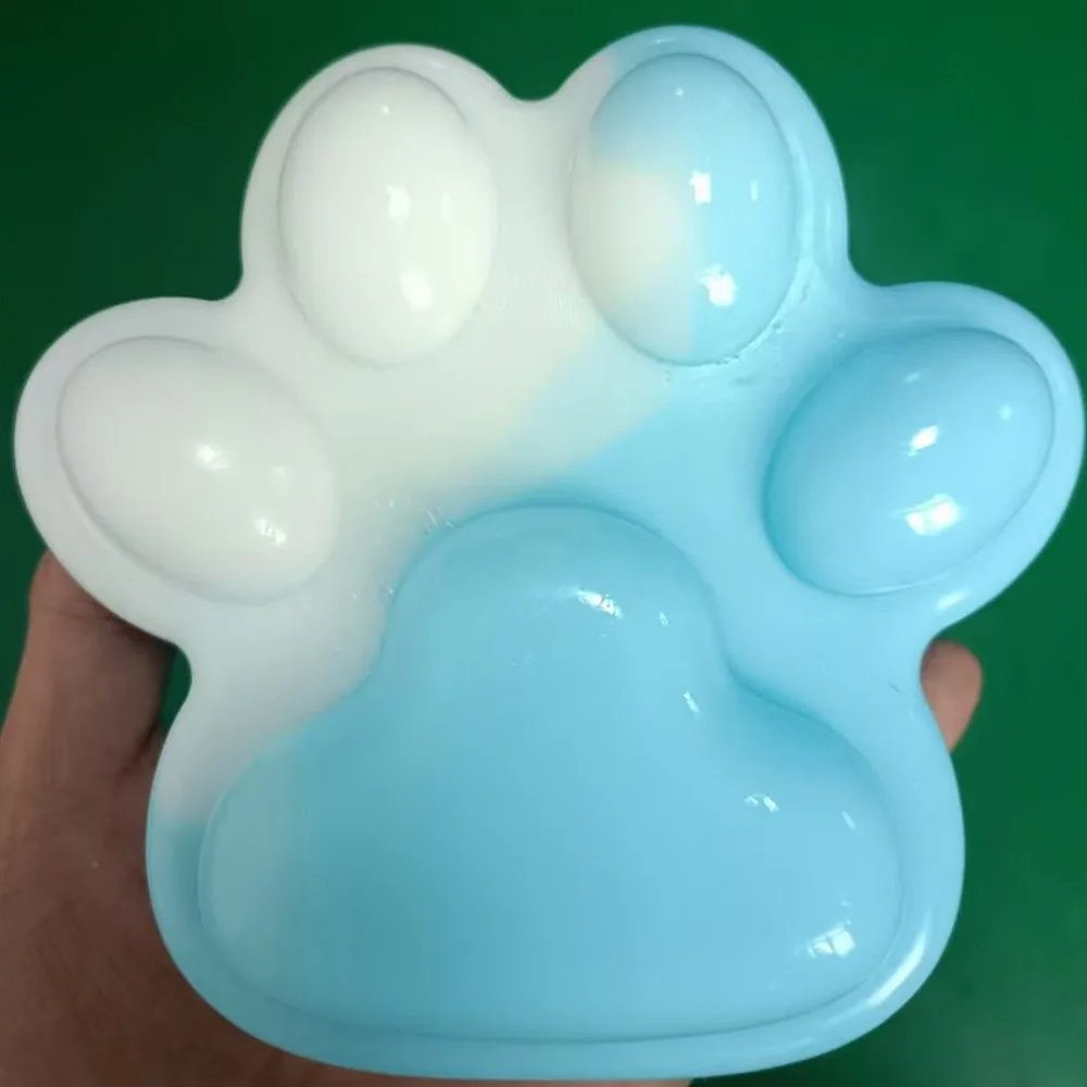 Giant Squeeze Cat Paw Toys Squeeze Toy Soft Decompressing Pinching Cat Paw Abreact Sticky Pinching and Decompressing Toy 5