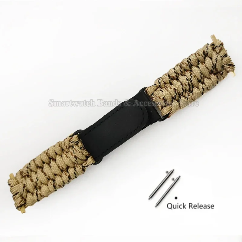 Braided Nylon Outdoor Sport Watch Band - Durable and Stylish Bracelet
