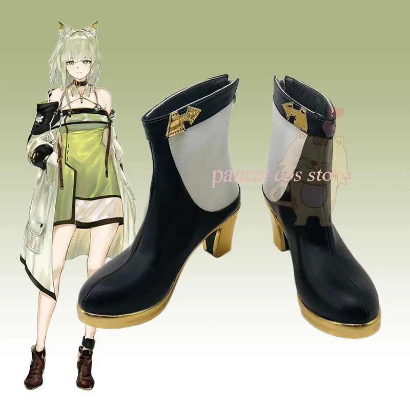 

Arknights Kal'tsit Cosplay Shoes Halloween Long Boots Shoes Comic Cosplay Costume Prop Anime Cosplay Shoes Carnival Cos