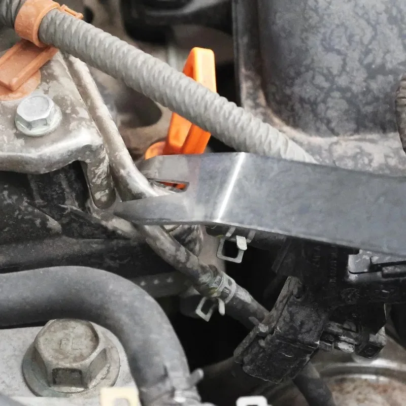 Auto Clip Removal Pry Tool Stainless Steel Car Fastener Disassembly Tool Non-Scratch Tip for Car Door Dashboard Trim Repair Kit