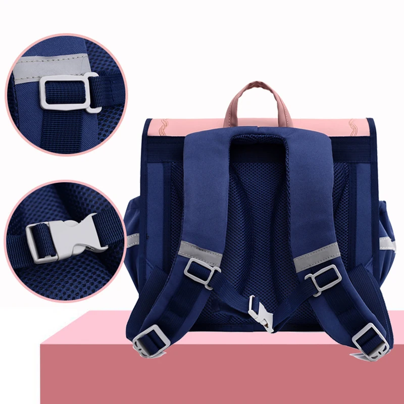 school bag Kids backpack water proof Preschool Ages 6-18 Spine protection Reduce the burden Large capacity 6