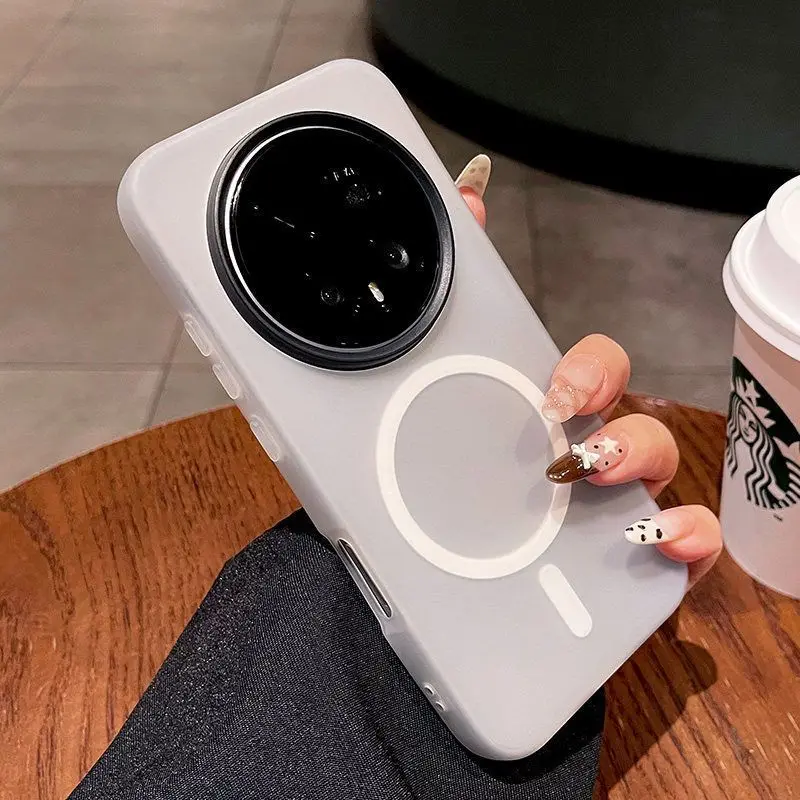 Enhanced Jelly Magnetic Shockproof Case with Skin-Friendly Feel