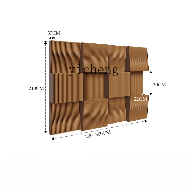 

Tqh Subareas Screens Office Activity Mobile Partition Wall Foldable Background Exhibition Commercial Light Grid