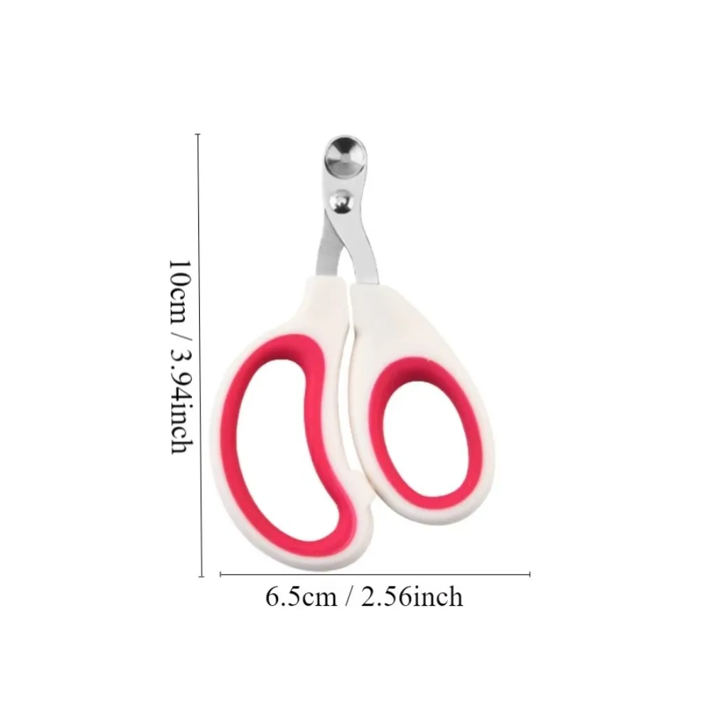 Practical Cleaning Brush Comb Nail Clippers Set Reusable Silicone Flea Comb Non-slip Portable Pet Cleaning Tool
