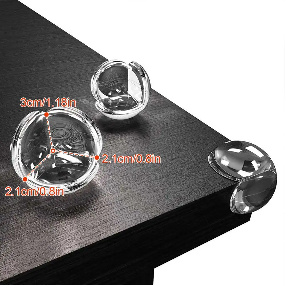 Silicone Table Corner Protector Table Corner Protector Table Edge Protector Furniture Anti Collision Strip 8/12/16pcs Silicone Baby Safety Table Corner Protector Baby Proofing Edge Guard Protection from Children Furniture Corners Cover