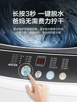 Washing machine household small mini fully automatic 5.6KG kg pulsator washing machine dormitory 2