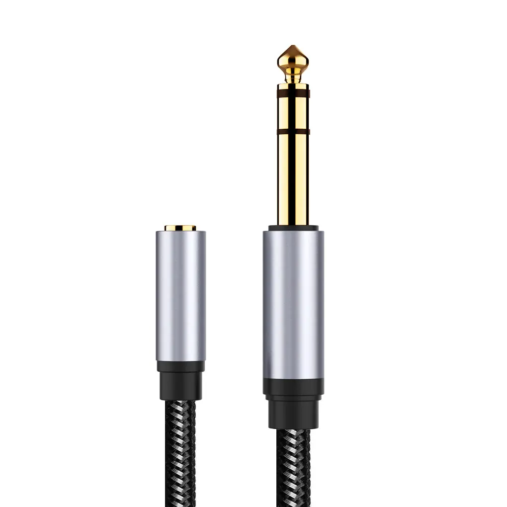 6 5mm Male to 3 5mm Female Jack Cable Player Amplifier Converter