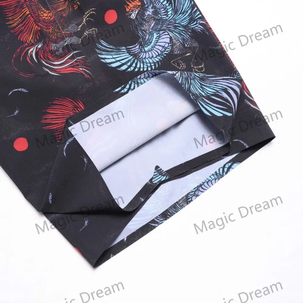 2023 Brand Summer Board Short Men Upgrade Myths Print Bermuda Beach Shorts Men Swim Shorts Waterproof Quick Dry Casual Swimwear 6