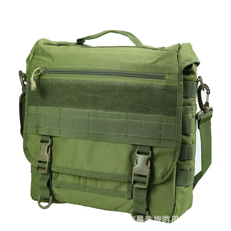 Men Tactical Molle Nylon Bag Messenger Shoulder Bag Laptop