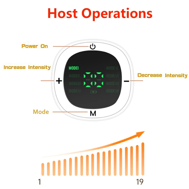 EMS Muscle Stimulator Abdominal Toning Belt Muscle TonerSmart Arm Leg Ab Trainer Waist Massager Weight Loss Fitness Equiment