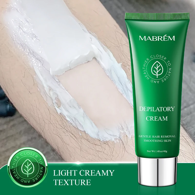 Crema Depilatoria Depilatoria Indolore Per Ascelle Gambe E Braccia Cura Della Pelle Cura Del Corpo Crema Depilatoria Per Uomo Donna 40G