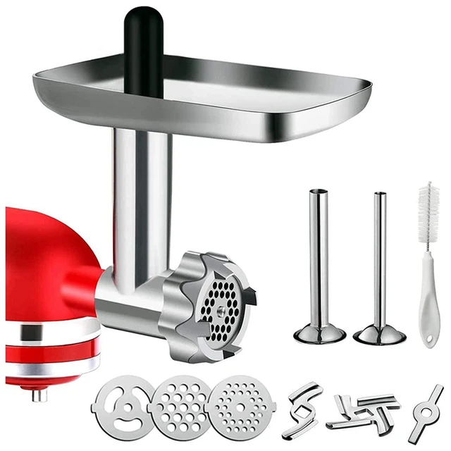 Metal Food Grinder Attachment for KitchenAid Stand Mixers, Meat Grinder  Attachment Kitchen Tools - AliExpress