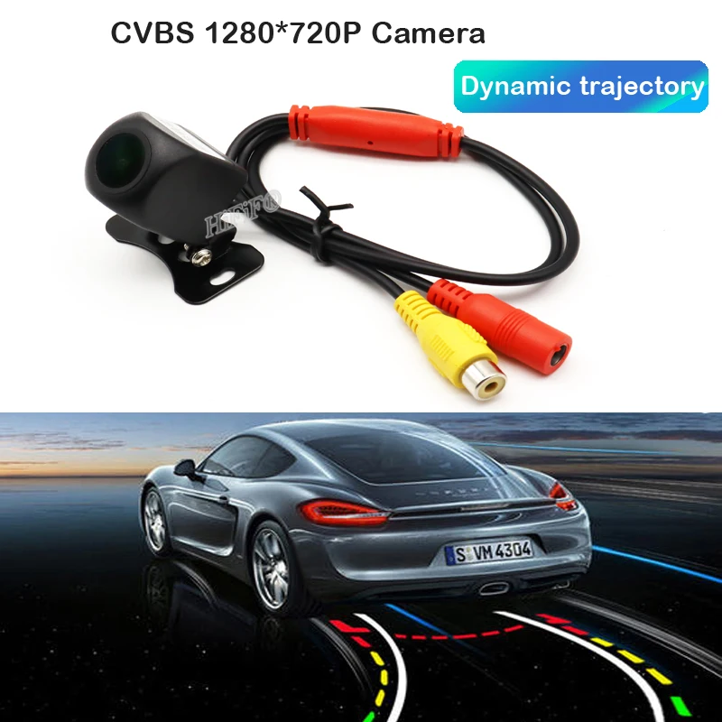 170 Degree Fisheye Lens 1280*720P Starlight Night Vision Car Rear View Reverse Backup Vehicle Parking AHD Camera