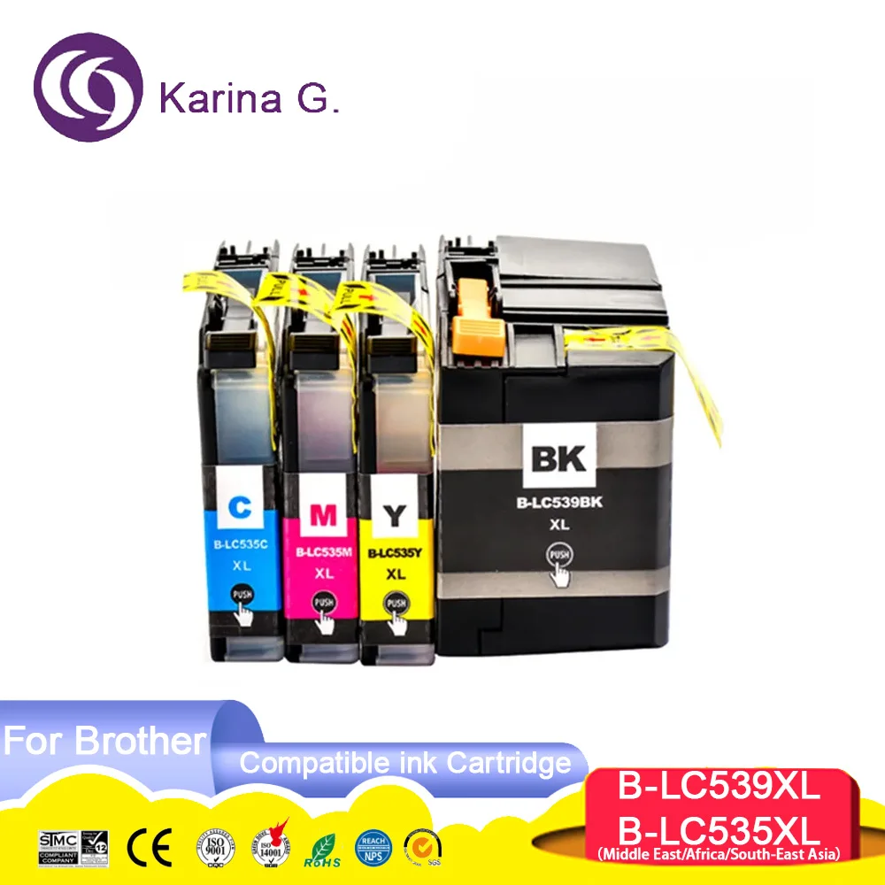 Compatible Ink Cartridge For LC539 LC535 suit for DCP-J100 DCP-J105 MFC-J200