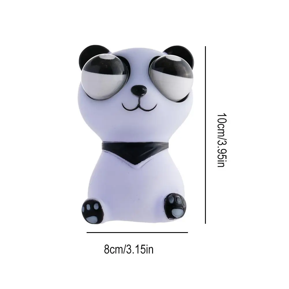 Big Eyes Panda Decompression Toy Animal Squeeze Antistress Toy Black White Panda Doll Stress Relief Pinch Slow Rebound Fun Toy 6