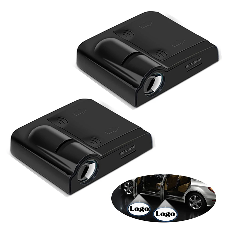 Porta Auto Led Logo Lampade Decorative Proiettore Ombra Laser Luce Di Benvenuto Per Fiat 500L 500X Ducatotipo Panda Bravo Doblo Freemont