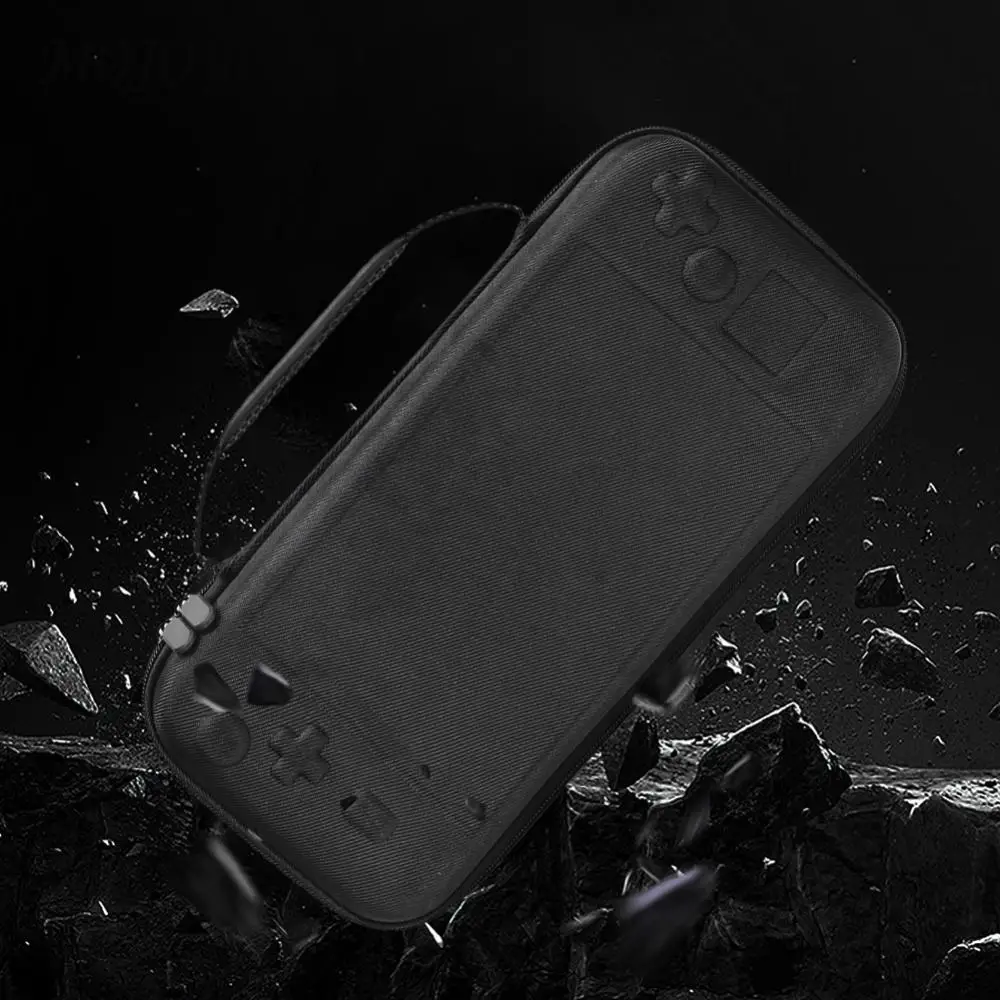 Portable Storage Bag Anti-Drop Hard Carrying Case Shockproof Protective Case with Mesh Pocket for Legion Go Game Console
