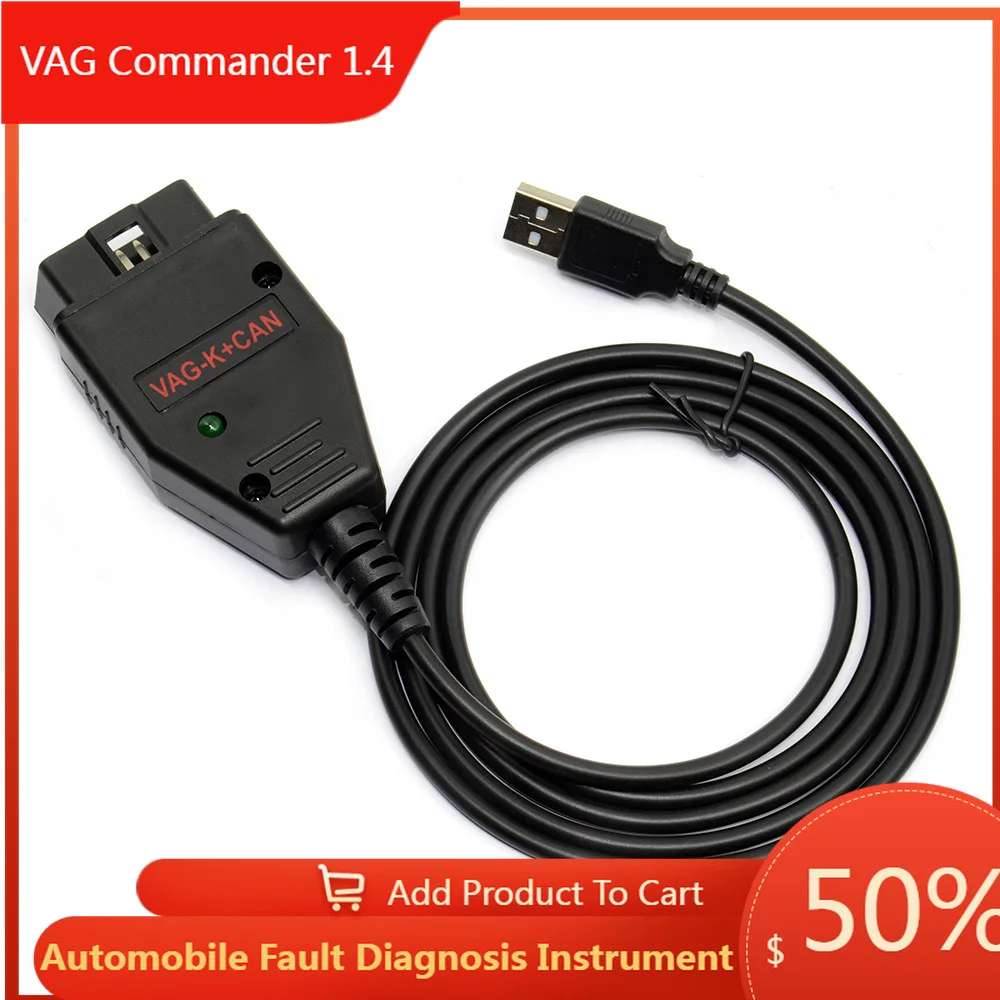 Vag K Can Commander 1.4 Con Linea Di Diagnosi Guasti Volkswagen Audi Ftdi Ft232Rl