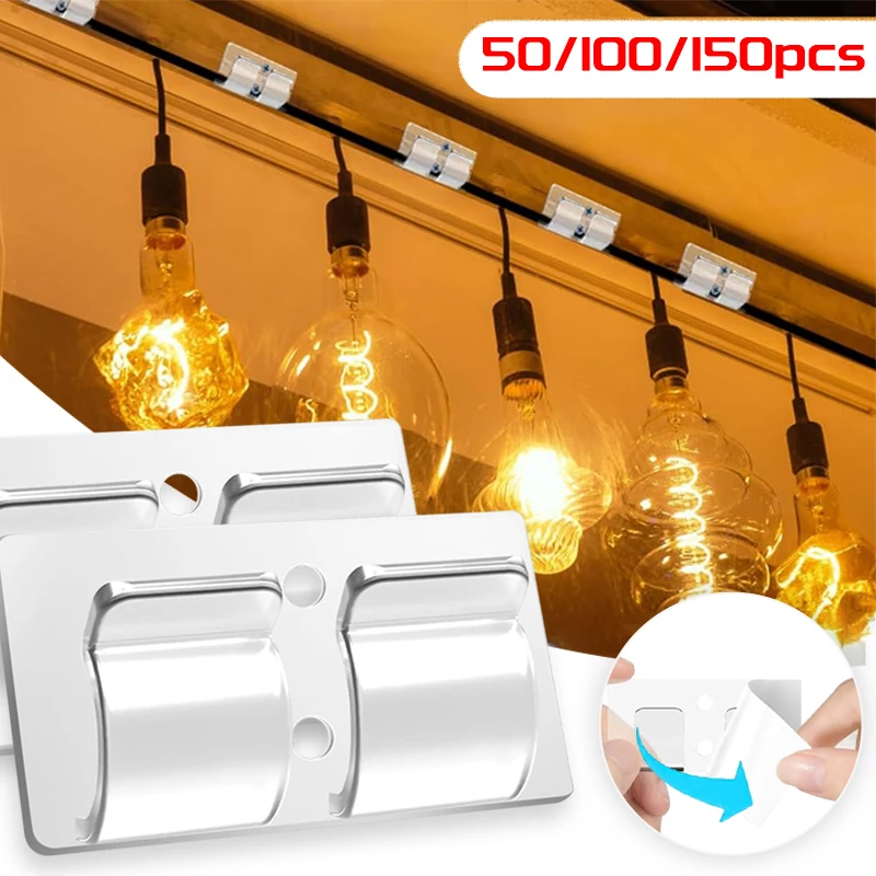 https://ae01.alicdn.com/kf/S0163bd1c566b4f2ba453497ef609b35ay/50-200Pcs-Hooks-for-Outdoor-String-Lights-Clips-Heavy-Duty-Cable-Clips-with-Waterproof-Adhesive-Strips.jpg