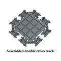 Double cross track