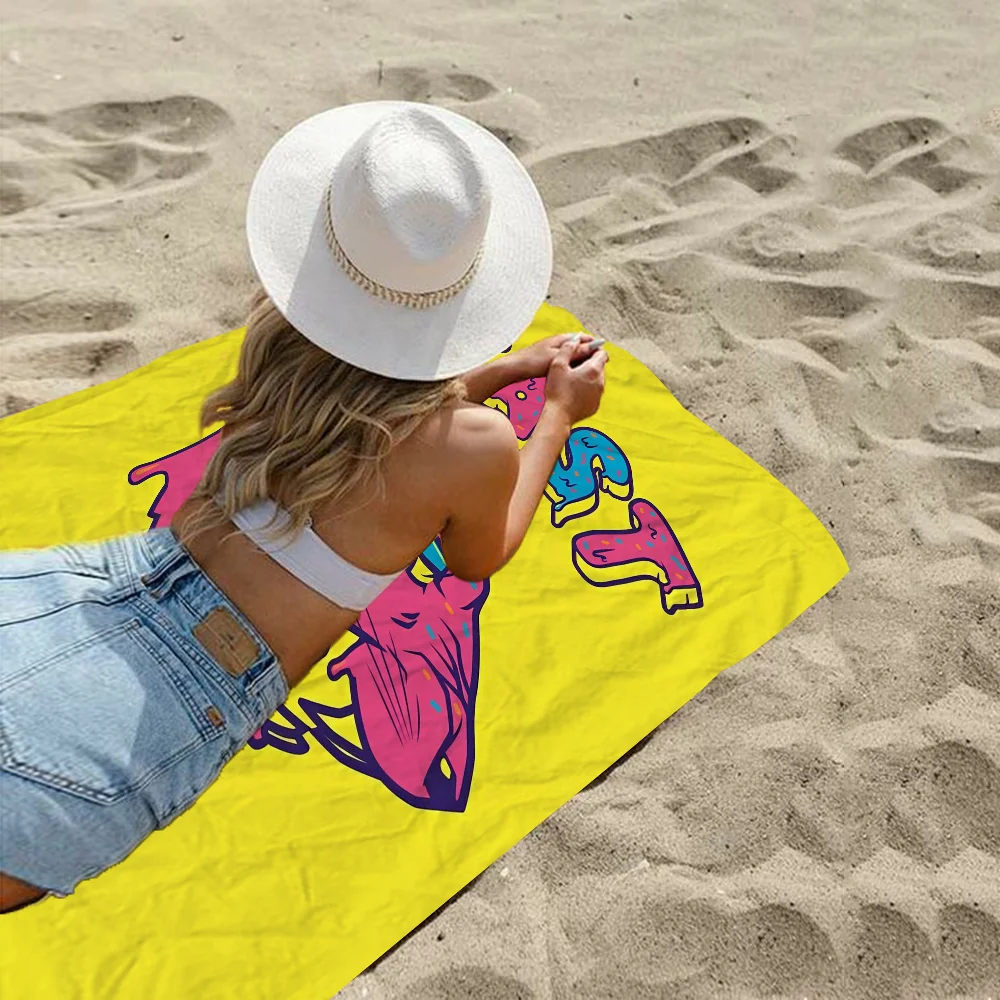Game Blogger Mr-Beast Big Microfiber Beach Towels Quick Dry Towel Sand Beach Towels Pool Towel for Travel Swim Pool Yoga 5