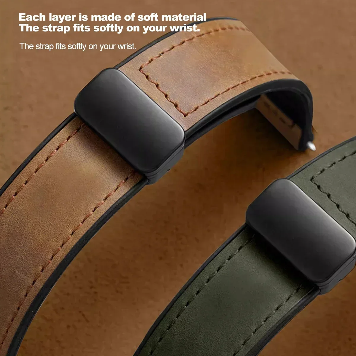 20 مللي متر حزام ساعة جلد السيليكون ل أوميغا X سوا...