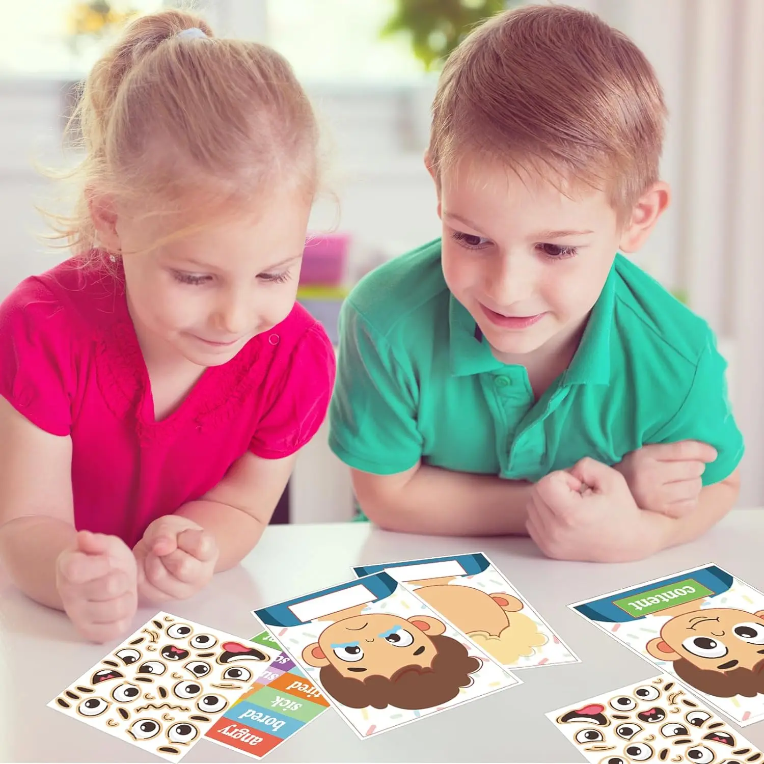 Montessori Toys Social Emotional Learning Activities for Kids Educational Sensory Autism Games Speech Therapy Learning Materials 2